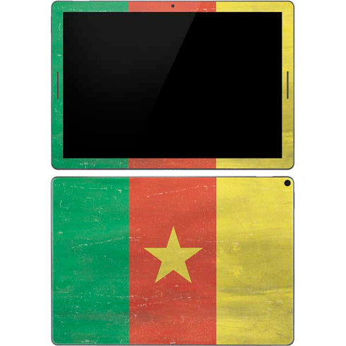 Cameroon Flag Distressed Google Pixel Slate Skin